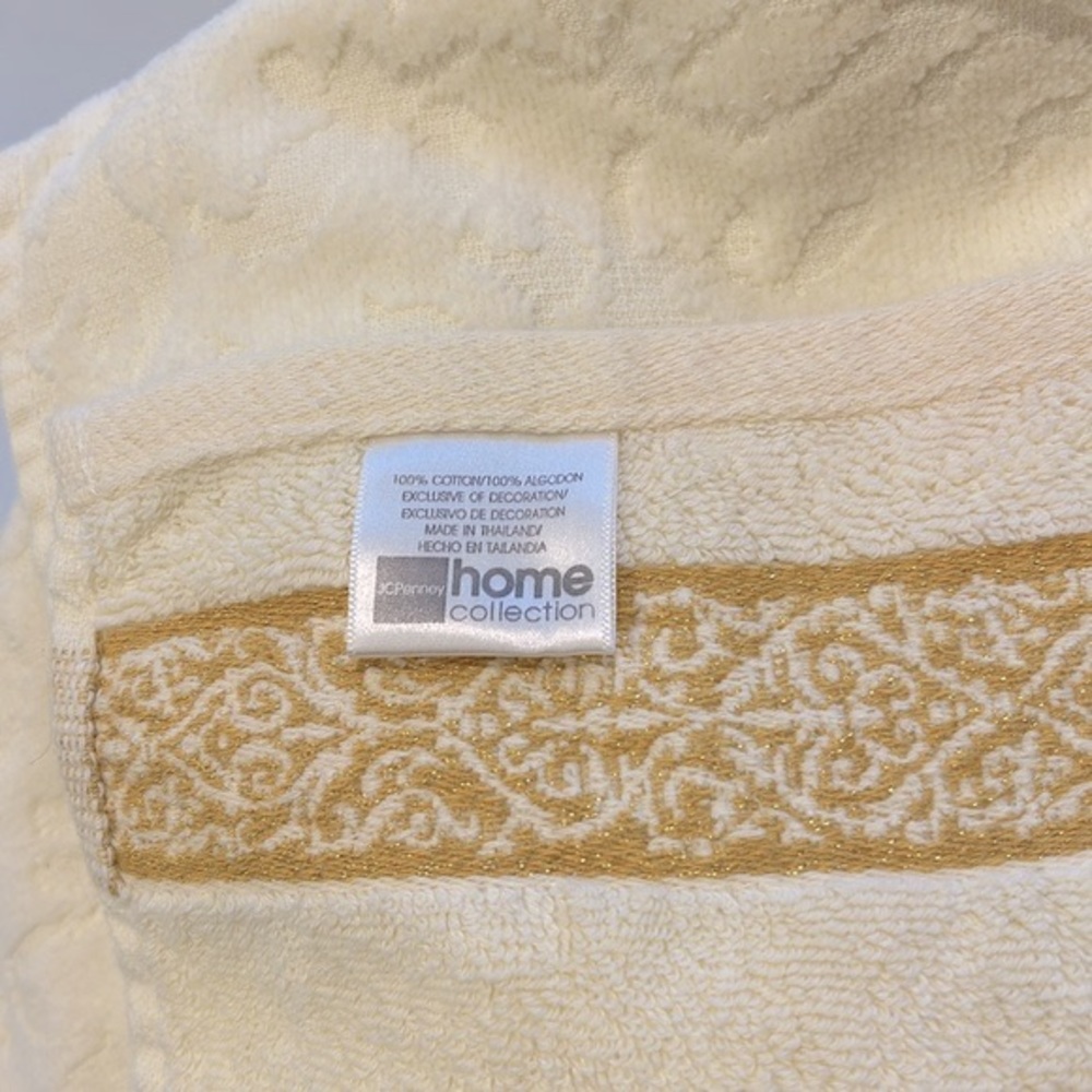 NWOT Vintage JCPENNEY 3 Piece Holiday Towel Set - Picture 7 of 7